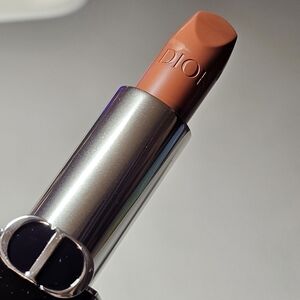 BNIB Dior Rouge Dior 419 Boise Rose Satin Nude Neautral Gloss Lipstick Clean